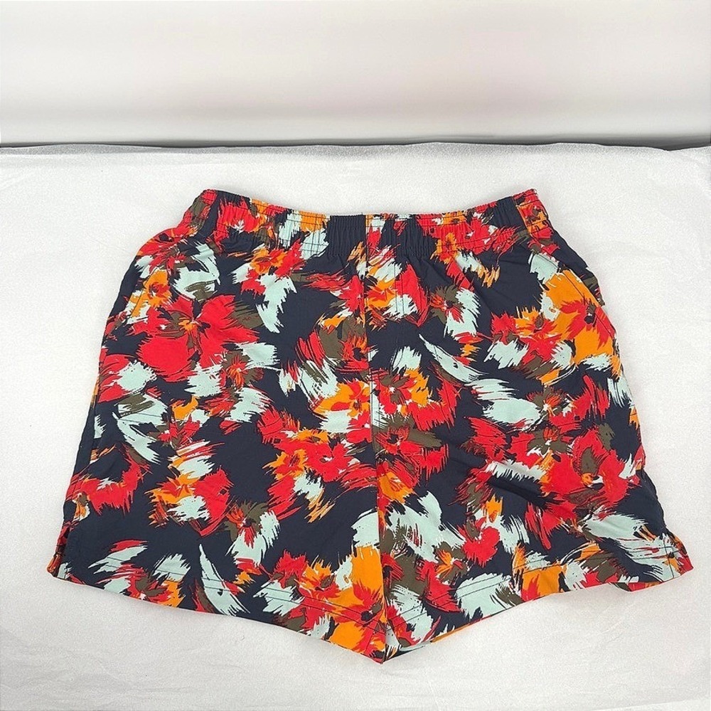 Columbia Sandy River Shorts Floral Print Elastic Waist Hiking Outdoor Size XS